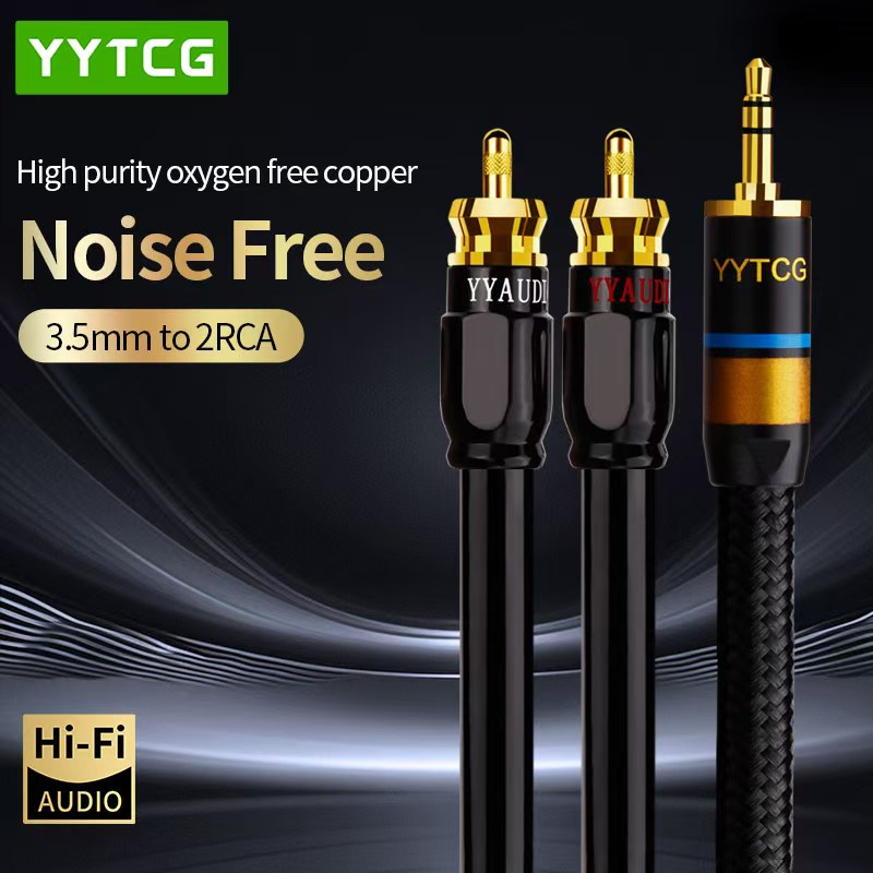 Home Cinema Ampli - YYTCG Cavo RCA HiFi Stereo da