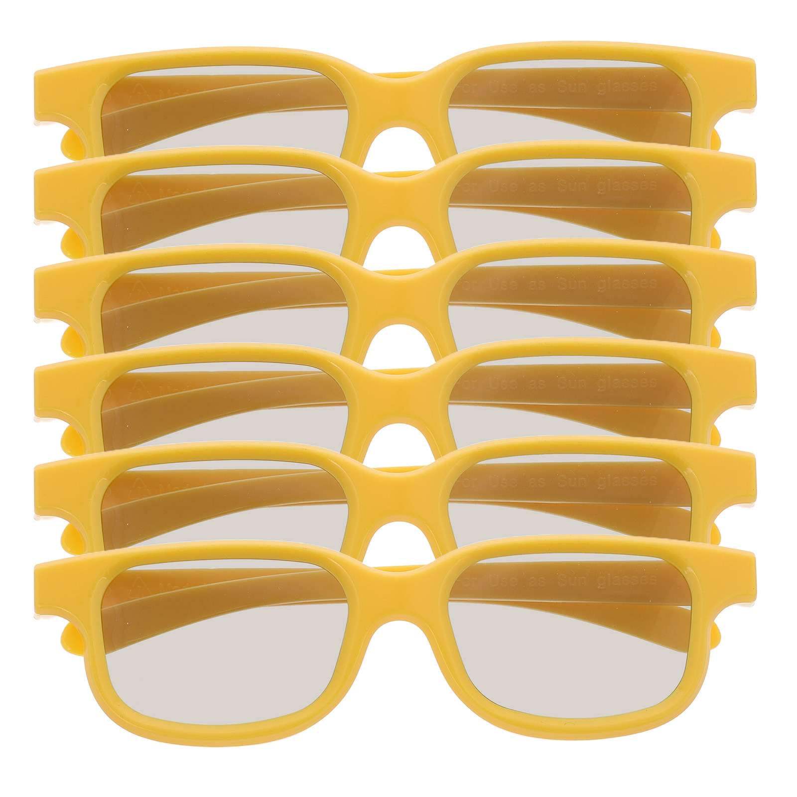 Home Cinema Kids - 6 occhiali 3D per bambini, comodi