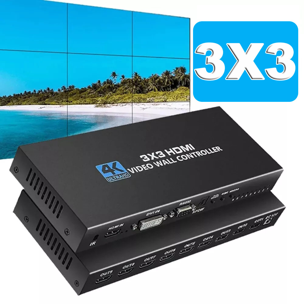 Home Cinema Projector Screen - Controller da parete video HDMI 4K