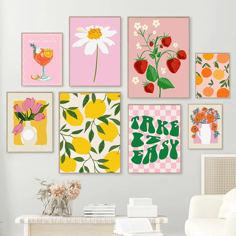 Home Cinema Wall Art - Quadro su tela colorato con stampa