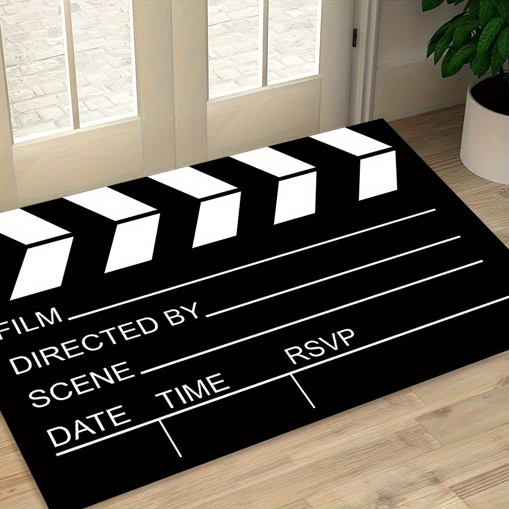 Home Cinema Furniture - Tappeto creativo VIKAMA Film Director's Clapperboard