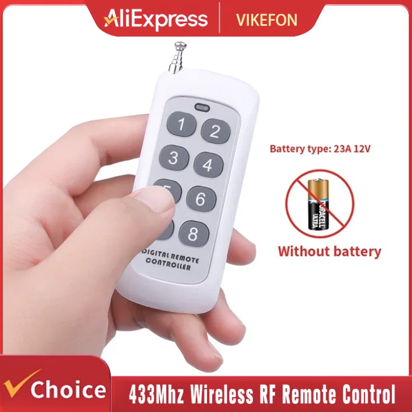 Home Cinema Projector Screen - Telecomando RF wireless 433 Mhz Trasmettitore