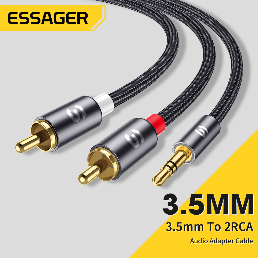 Home Cinema Beamer - Essager Cavo audio RCA Stereo da