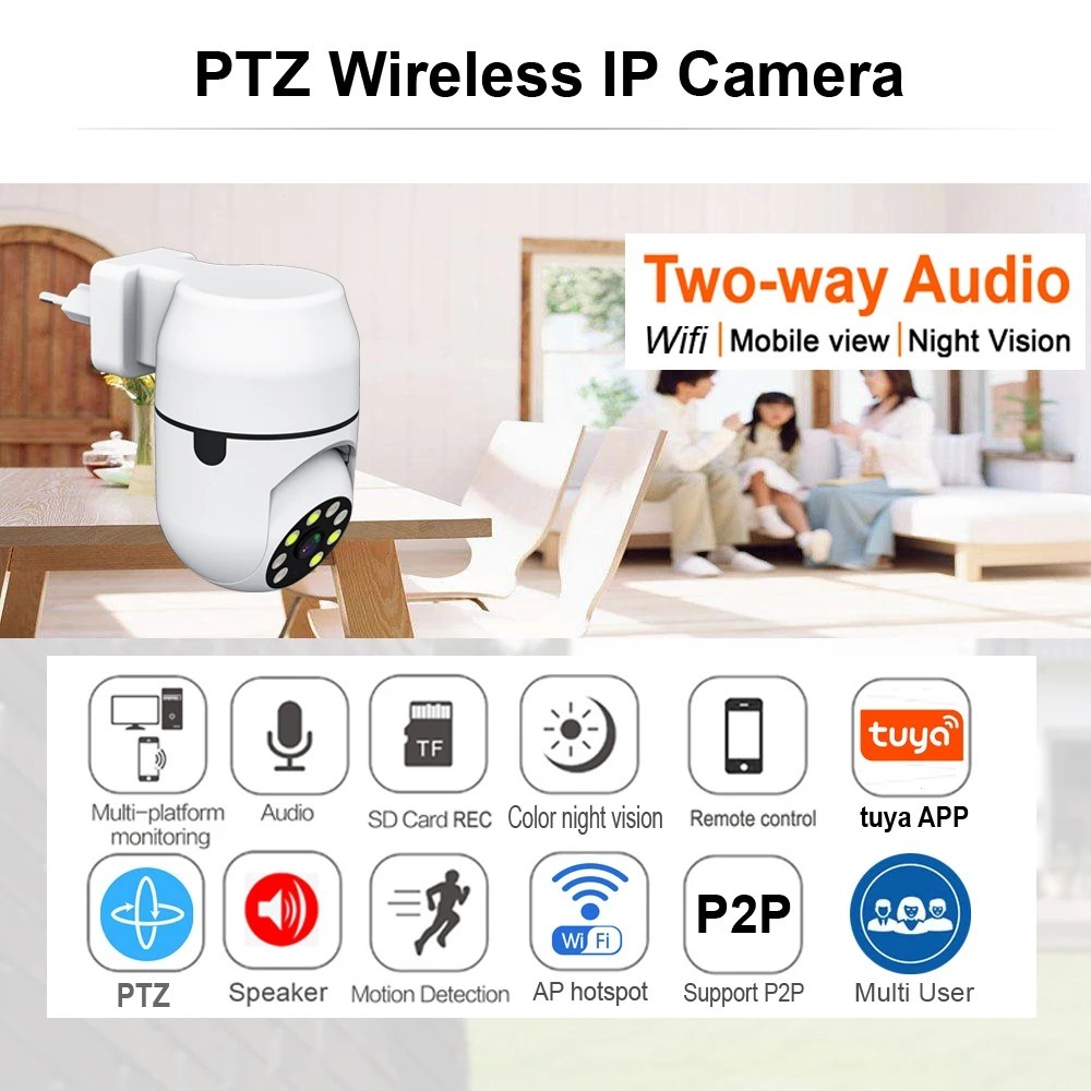 Telecamera IP Wireless Tuya HD - Home Cinema Panasonic recensione e prezzo