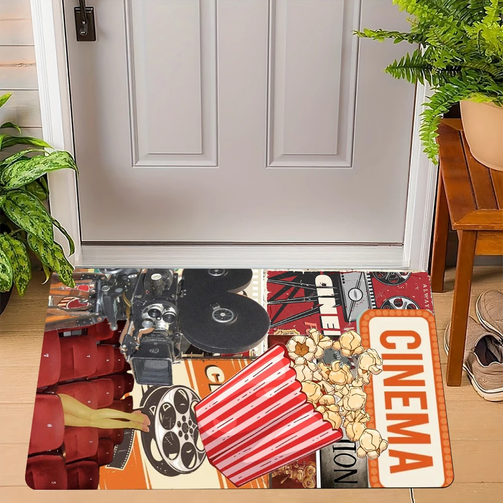 Tappetino per porta a tema cin - Home Cinema Tickets recensione e prezzo
