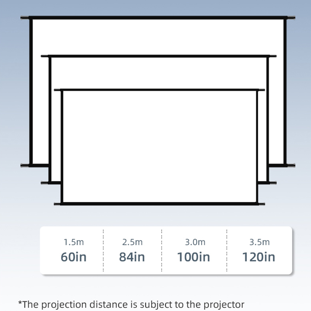 Schermo per proiettore VEIDADZ - Home Cinema Projector Screen recensione e prezzo