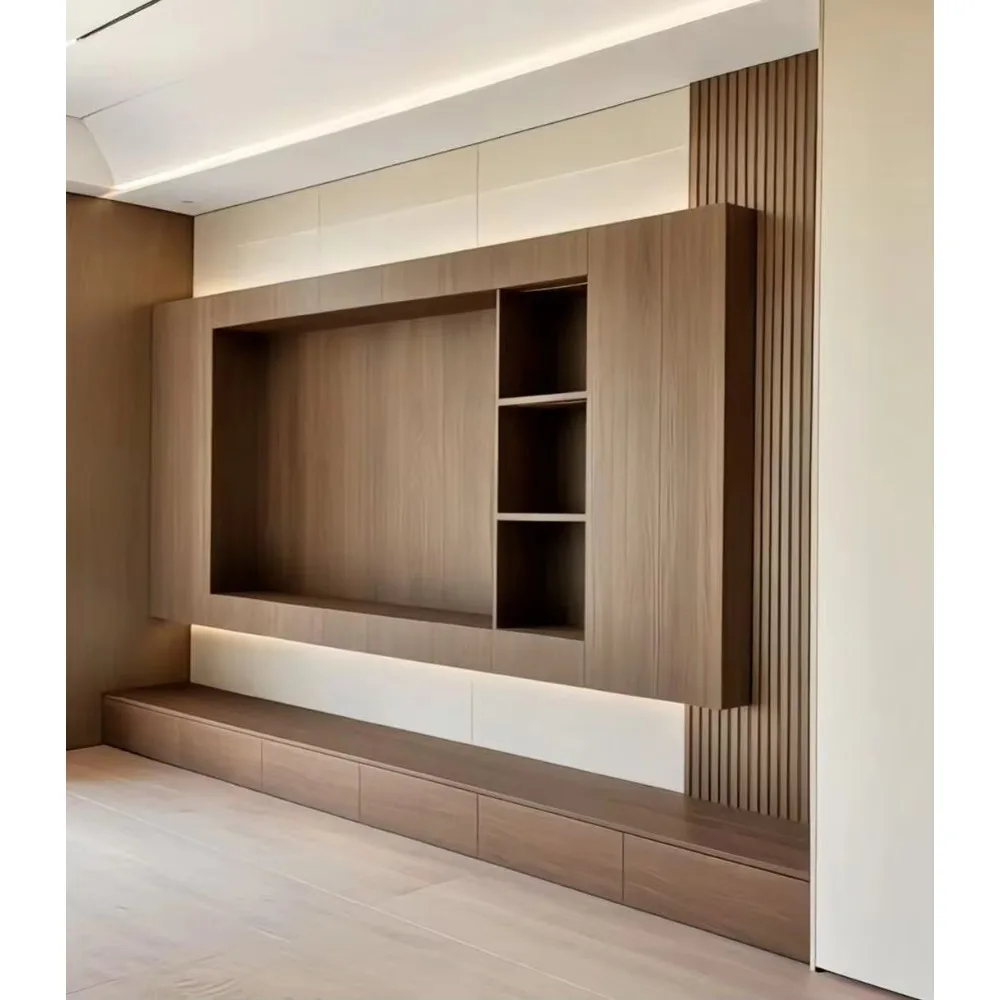 Mobile TV Moderno in Legno su  - Home Cinema Furniture recensione e prezzo