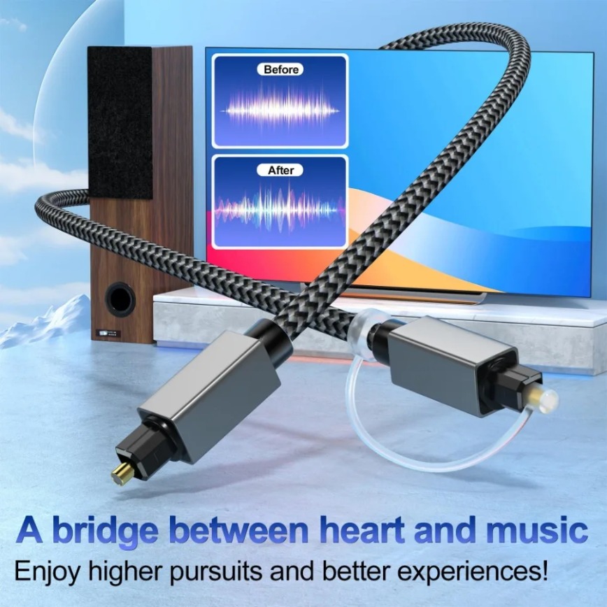 Cavo Audio Ottico Digitale 3m  - Home Cinema Blu Ray recensione e prezzo
