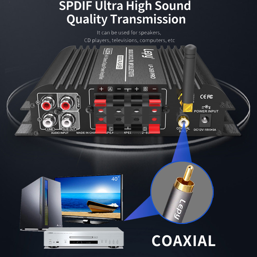 LEPY LP-269PRO Amplificatore a - Home Cinema Beamer recensione e prezzo