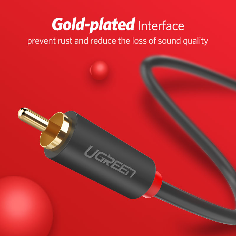 Cavo Audio UGREEN da 2RCA a 2  - Home Cinema Ampli recensione e prezzo