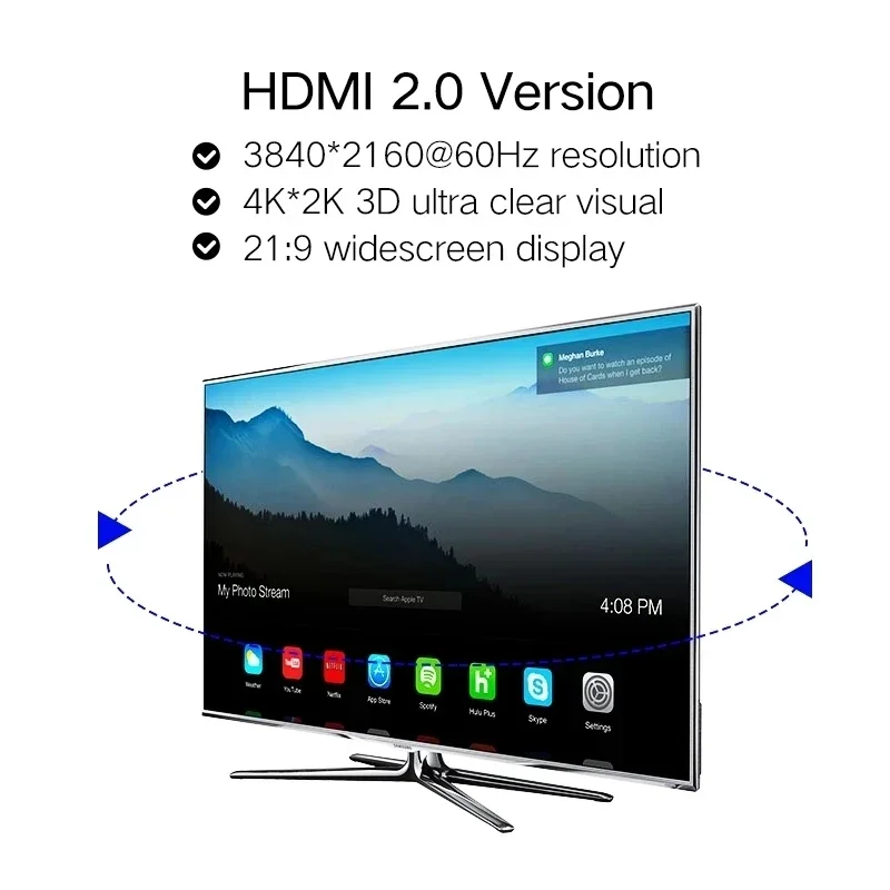 Cavo in fibra ottica HDMI 4K 6 - Hdmi Arc Cable recensione e prezzo