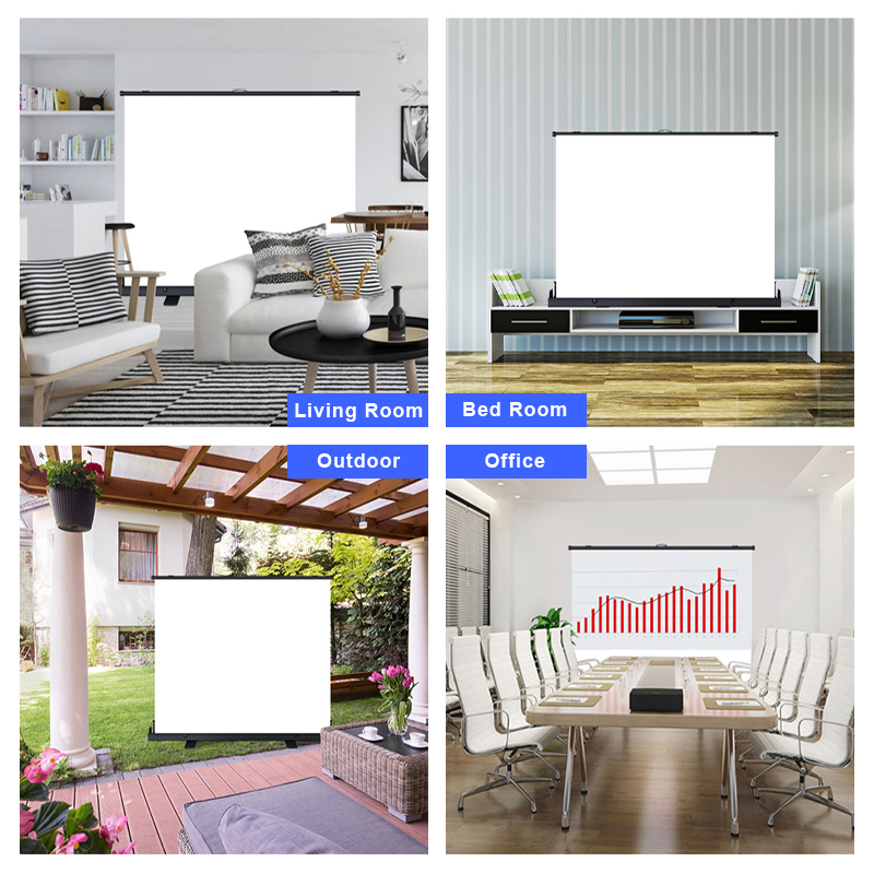 Schermo per Proiettore Portati - Home Cinema Projector Screen recensione e prezzo