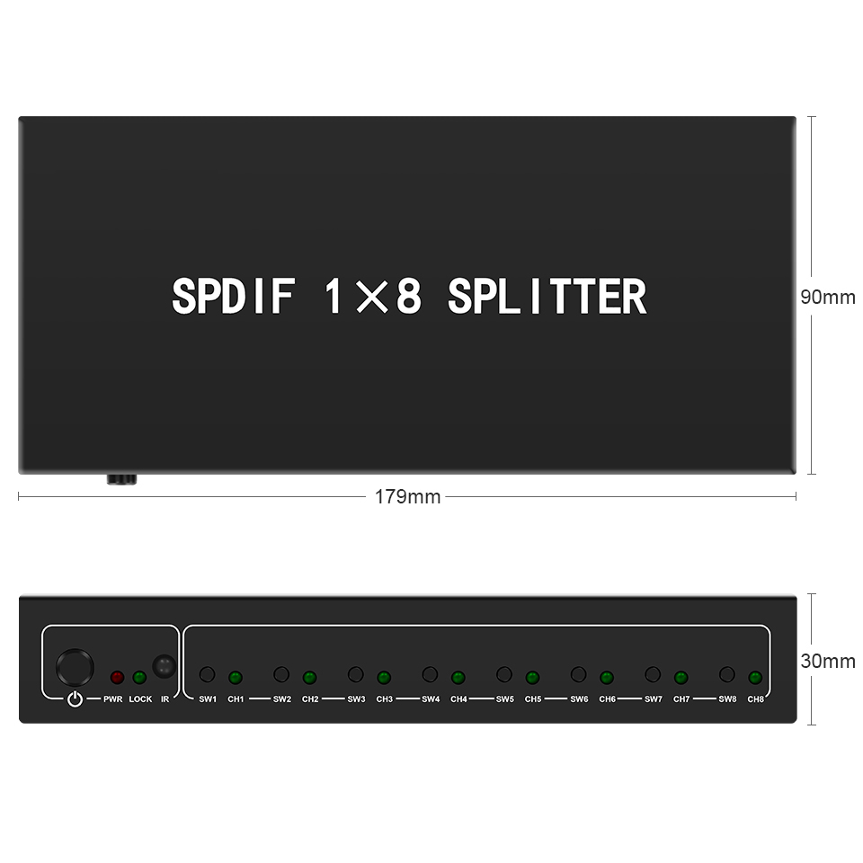 Splitter audio ottico, splitte - Home Cinema Ampli recensione e prezzo