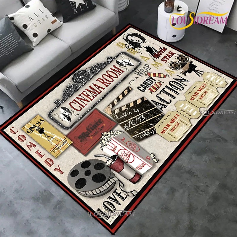 Tappeto Vintage a Tema Proiett - Home Cinema Kids recensione e prezzo
