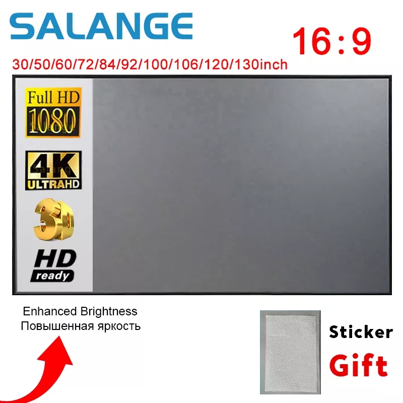 Schermo per proiettore Salange - Home Cinema Projector Screen recensione e prezzo