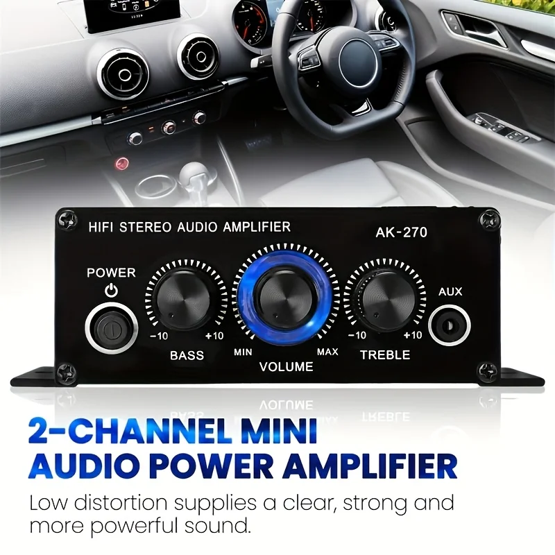 AK-270 Mini Amplificatore di P - Home Cinema Ampli recensione e prezzo