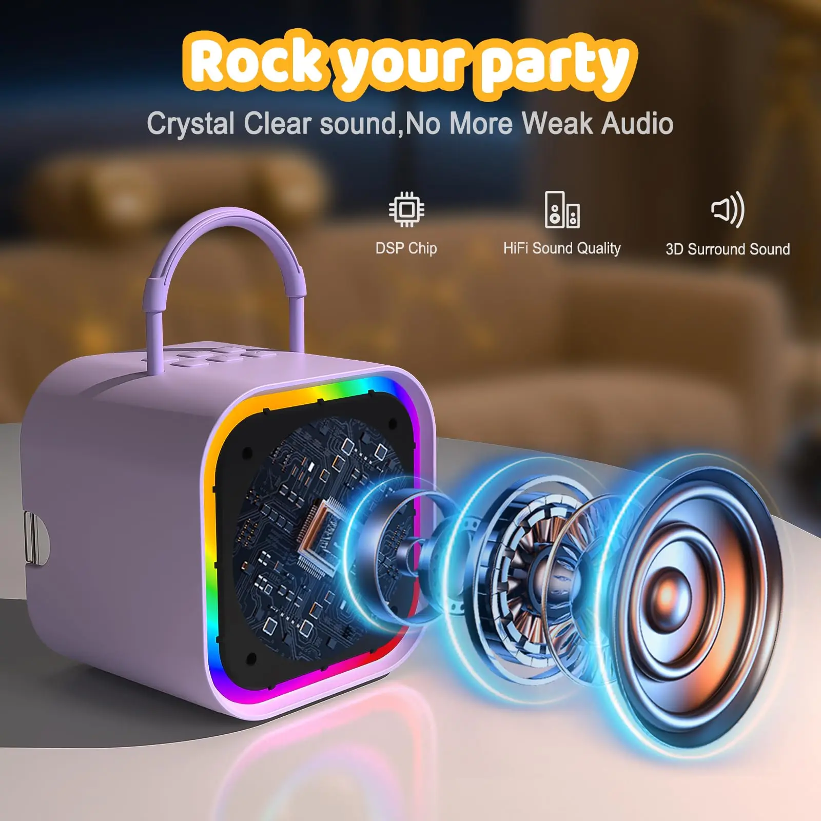 Microfono wireless doppio per  - Home Cinema In Small Room recensione e prezzo